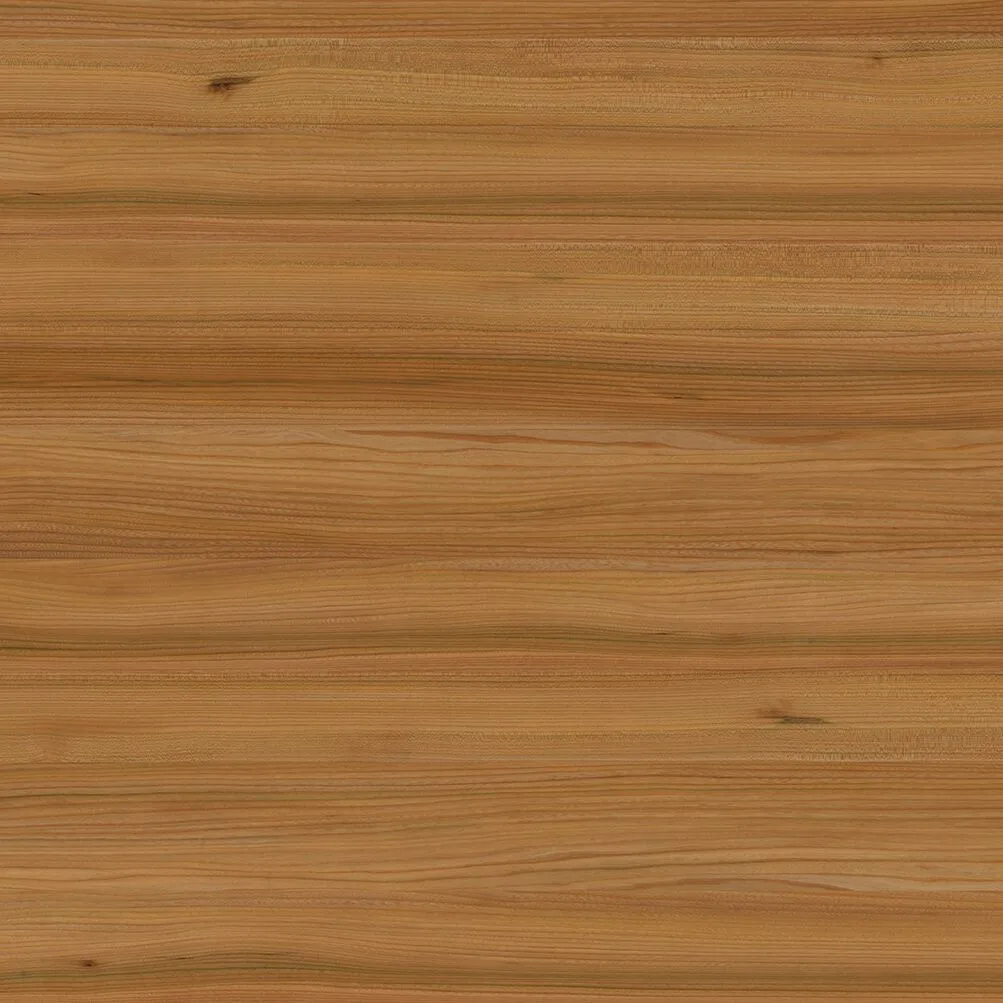 Elm wood effect PET panel finish